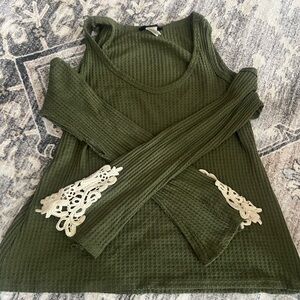 Forever 21 Green Top